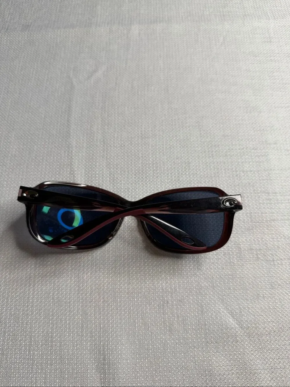 Costa Seadrift Purple Square Polarized Sunglasses 60-15-123